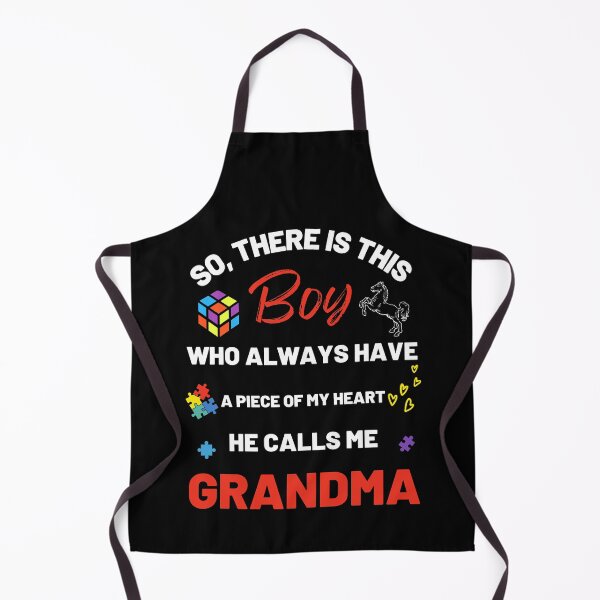 Item preview, There's This Boy who has a piece of my Heart, he Calls Me Grandma, Autism Awarenesss designed and sold by Sam Artist.