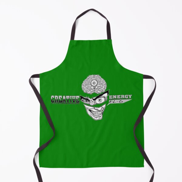 Item preview, WEIRDO - Creative Energy Flo - Face - Black and White - Green designed and sold by hector2ortega.