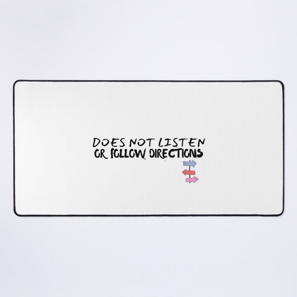Item preview, no escucha ni sigue instrucciones, designed and sold by Every Pet  Shirts.
