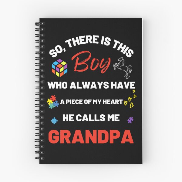 Item preview, There's This Boy who has a piece of my Heart, he Calls Me Grandpa, Autism Awarenesss designed and sold by Sam Artist.