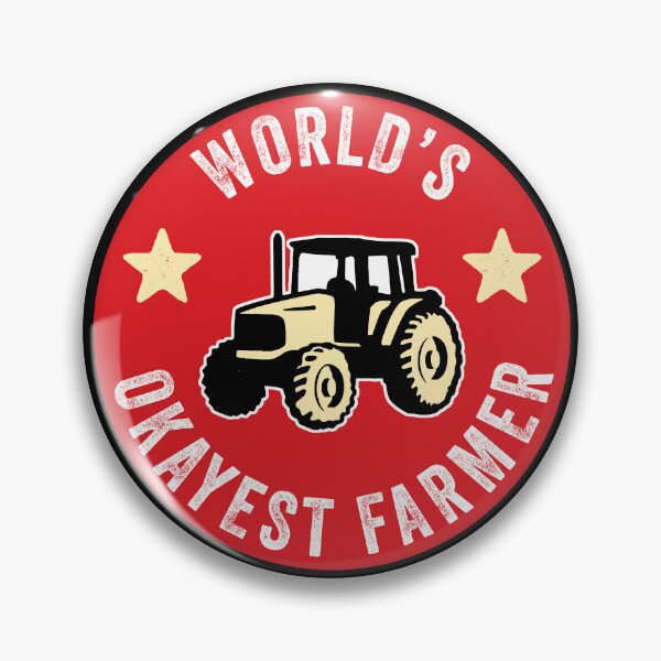 Item preview, Funny World's Okayest Farmer designed and sold by wingstar.
