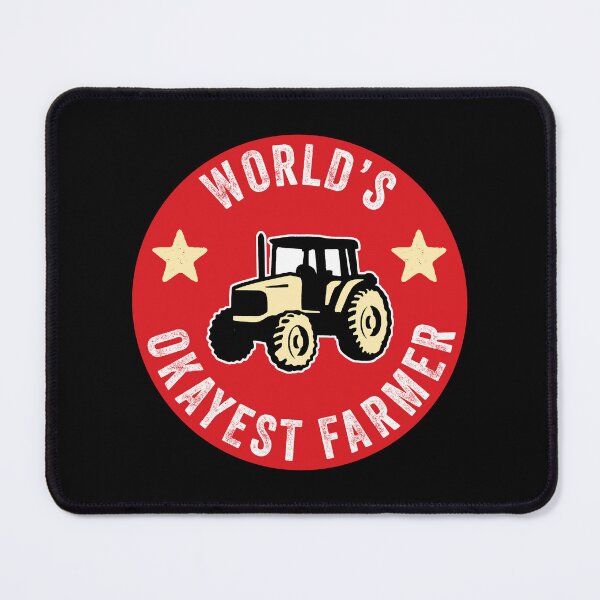 Item preview, Funny World's Okayest Farmer designed and sold by wingstar.