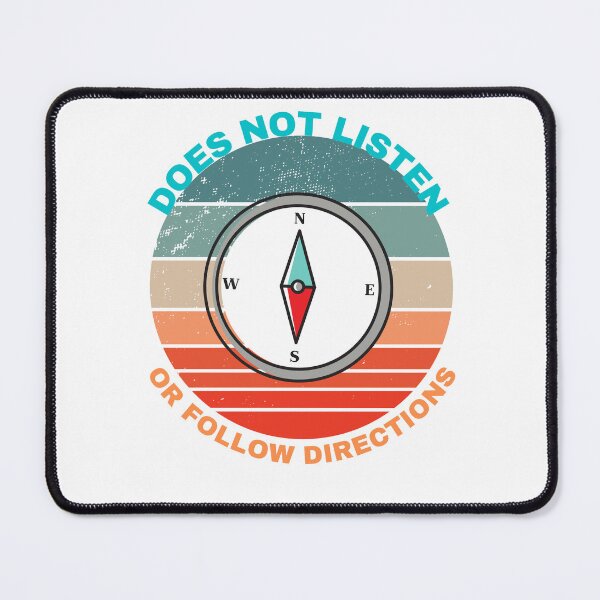 Item preview, does not listen or follow directions , designed and sold by Every Pet Shirts.