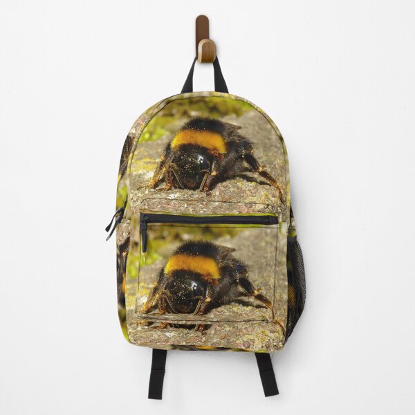 Item preview, Fat hairy bumble bee queen chilling in the sun designed and sold by sopfanna.