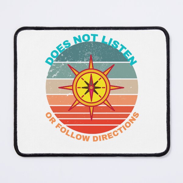 Item preview, does not listen or follow directions , designed and sold by Every Pet Shirts.