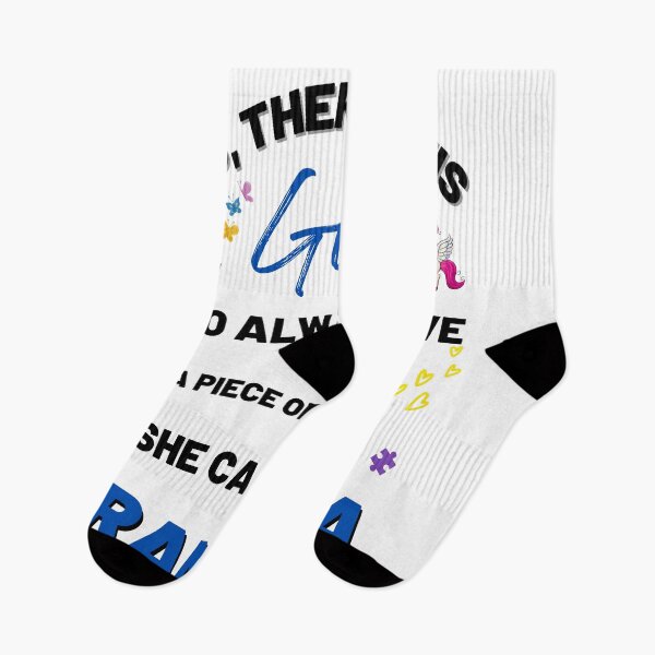 Item preview, There's This Girl who has a piece of my Heart, she Calls Me Grandpa, Autism Awarenesss designed and sold by Sam Artist.