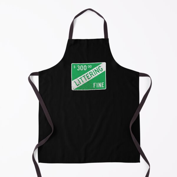 Item preview, Littering Fine (dirty) designed and sold by GloopTrekker.