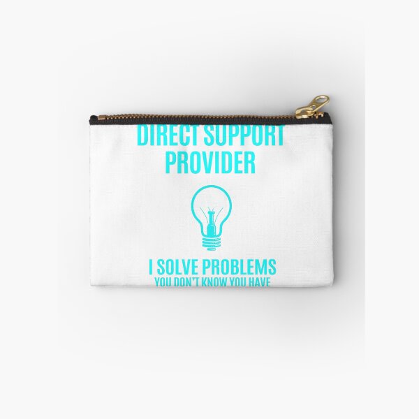 Item preview, Direct Support Provider - I Solve Problems Job Gift designed and sold by melissaval2.