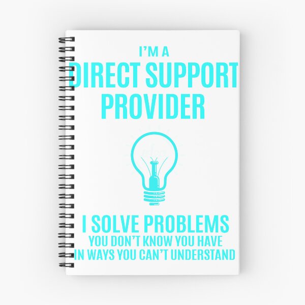 Item preview, Direct Support Provider - I Solve Problems Job Gift designed and sold by melissaval2.