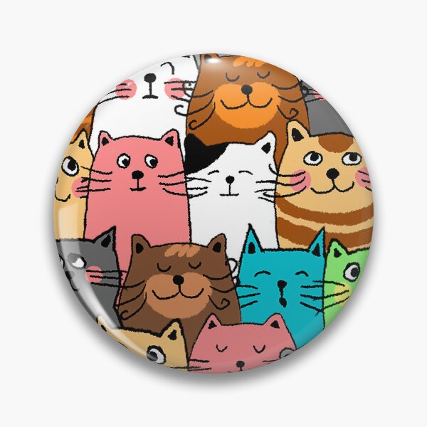 Item preview, Cute Cats designed and sold by Olga Vorontsova.