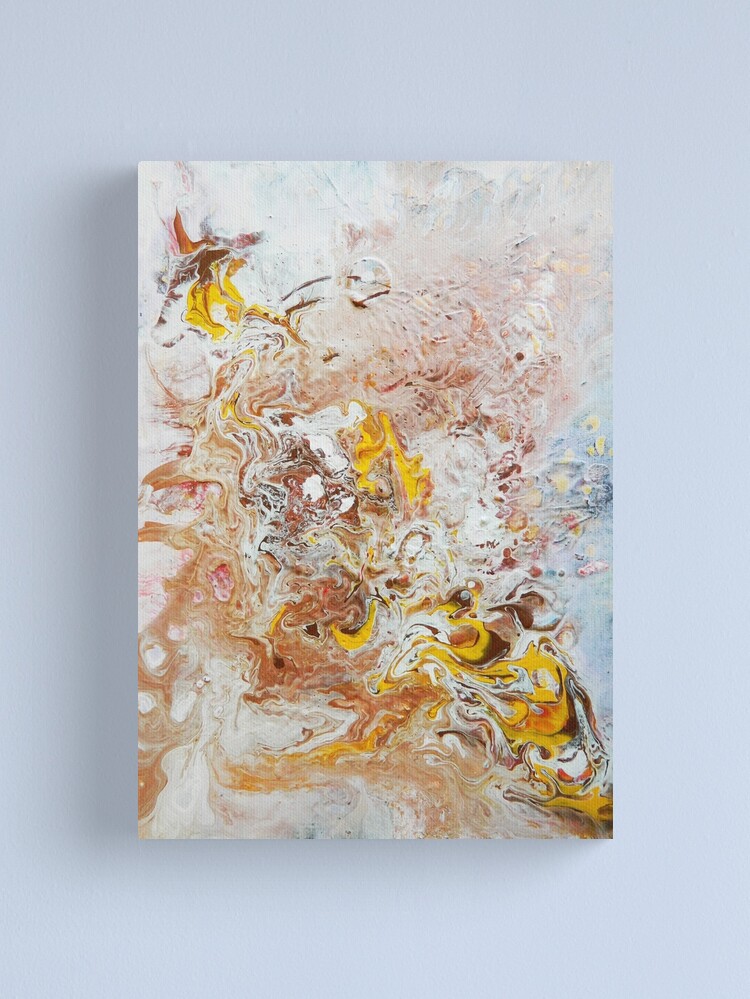Alternate view of Abstract Flow Canvas Print