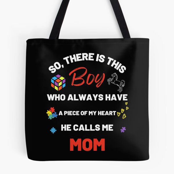 Item preview, There's This Boy who has a piece of my Heart, he Calls Me mom, Autism Awarenesss designed and sold by Sam Artist.