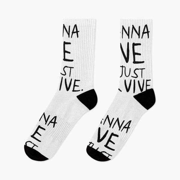 Item preview, I Wanna Live Not Just Survive designed and sold by Tangram 's.