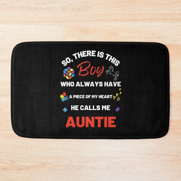 Item preview, There's This Boy who has a piece of my Heart, he Calls Me Auntie, Autism Awarenesss designed and sold by Sam Artist.