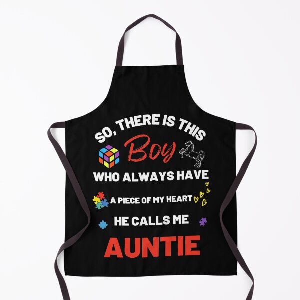 Item preview, There's This Boy who has a piece of my Heart, he Calls Me Auntie, Autism Awarenesss designed and sold by Sam Artist.