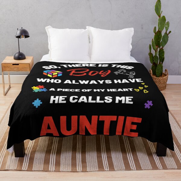 Item preview, There's This Boy who has a piece of my Heart, he Calls Me Auntie, Autism Awarenesss designed and sold by Sam Artist.