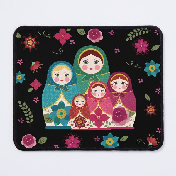 Item preview, Russian Dolls Black designed and sold by StudioShine.