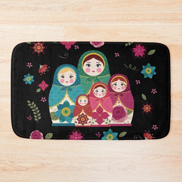 Item preview, Russian Dolls Black designed and sold by StudioShine.