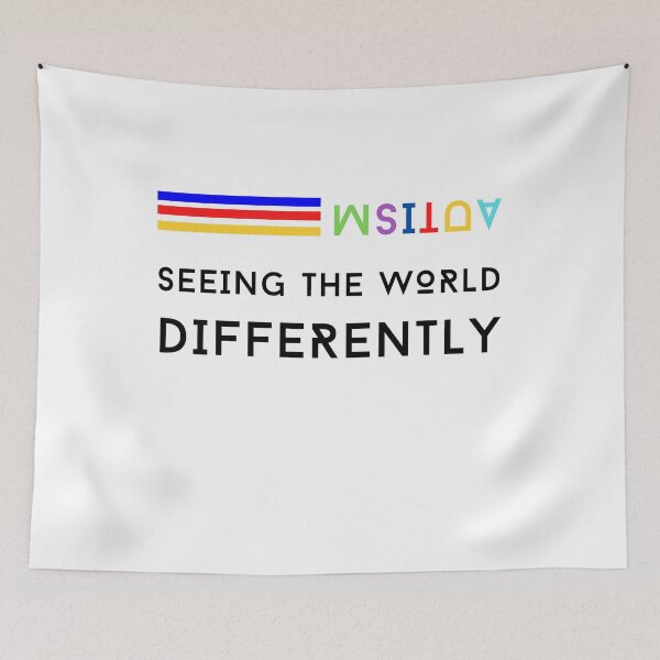 Item preview, Seeing the world differently, Autism Awarenesss designed and sold by Sam Artist.