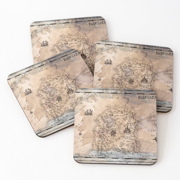 Item preview, Map of Ruskhazar designed and sold by NickiChapelway.