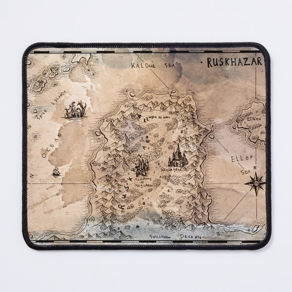 Item preview, Map of Ruskhazar designed and sold by NickiChapelway.