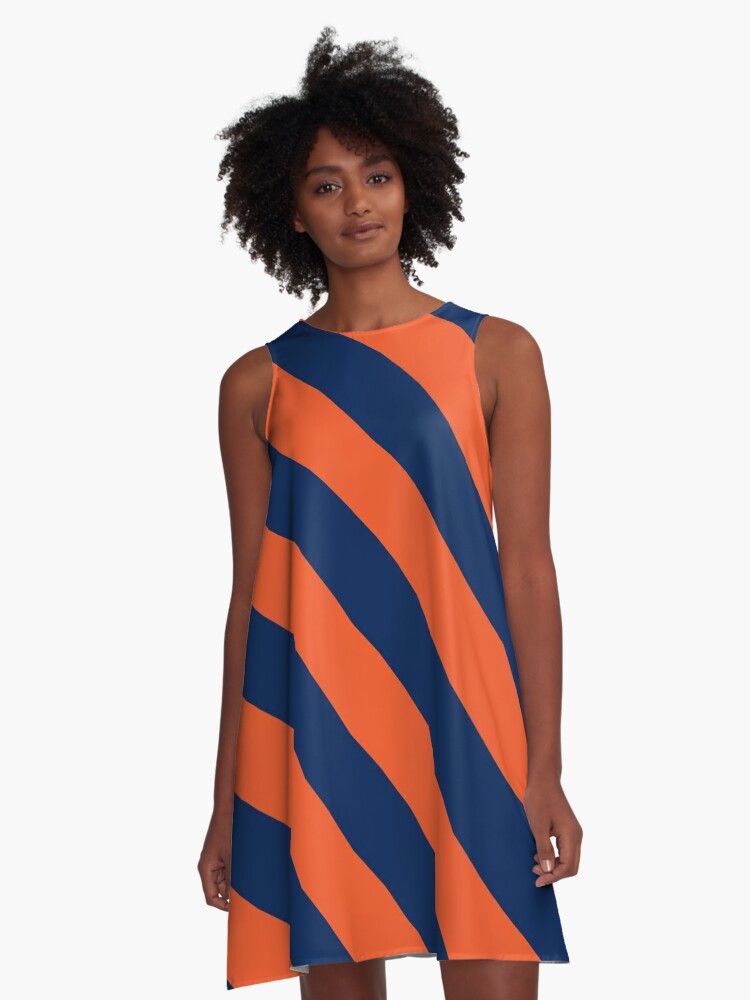 Buy Blue & Orange Dresses for Women by Closet London Online | Ajio.com
