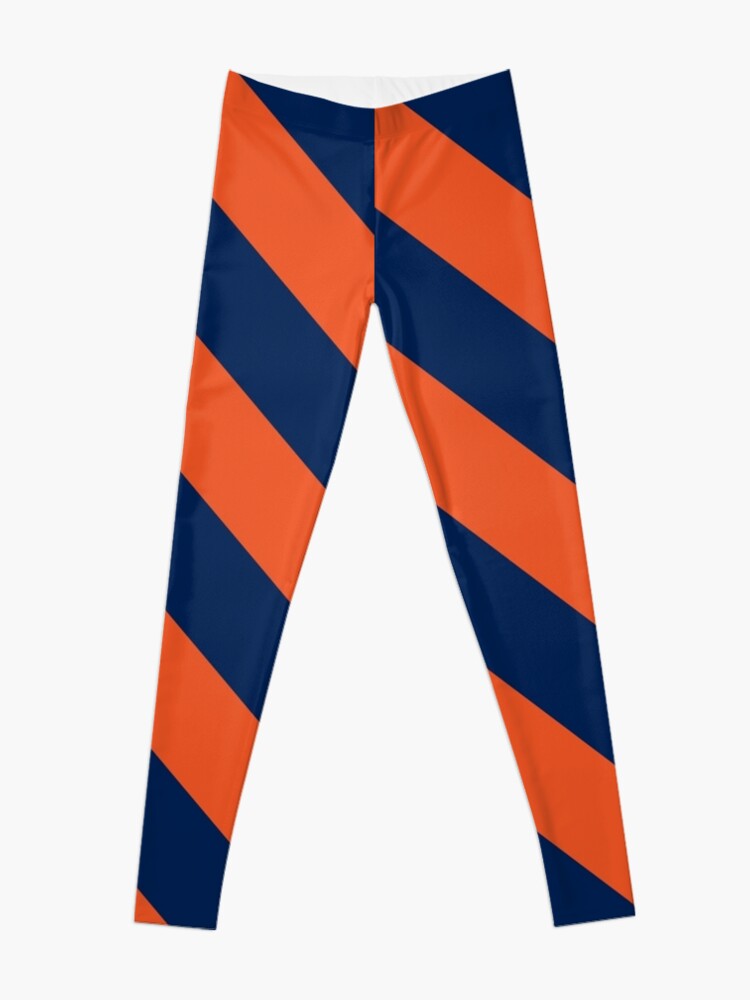 Denver Broncos Gradient Leggings, Navy Blue/Orange