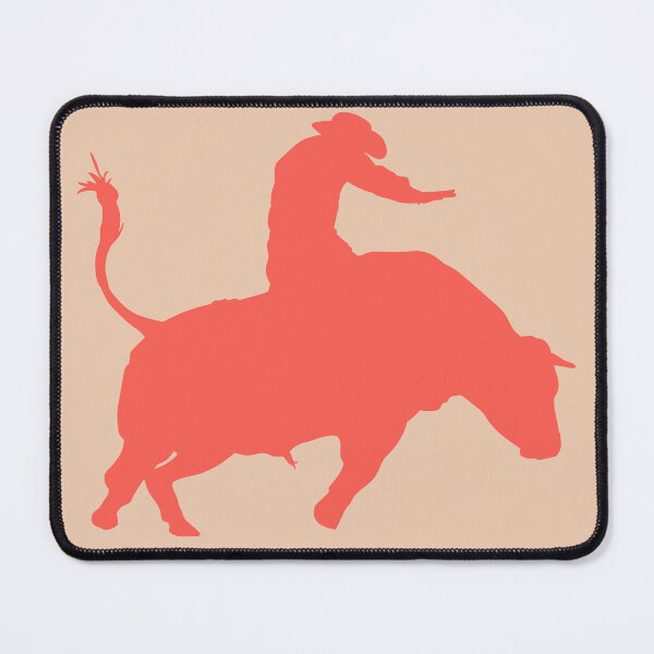 Item preview, Bull Rider 1: Sunset Orange designed and sold by Zia Frazier.