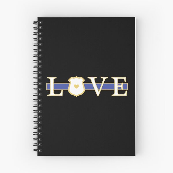 Item preview, Love Police Officer - Thin Blue Line designed and sold by almosthillwood.