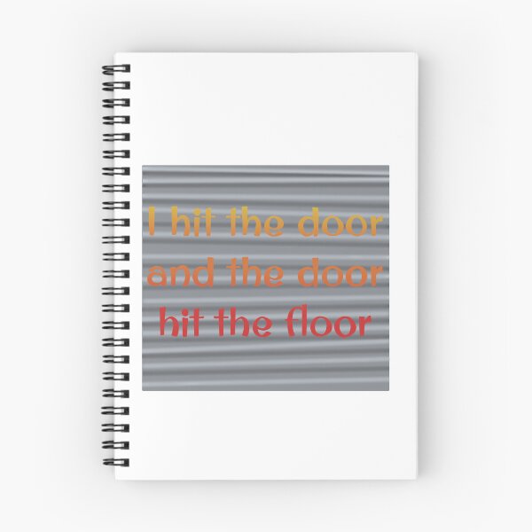 Item preview, I hit the door designed and sold by Becky-Marie.