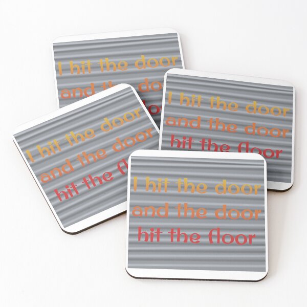 Item preview, I hit the door designed and sold by Becky-Marie.