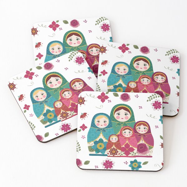 Item preview, Russian Dolls White designed and sold by StudioShine.