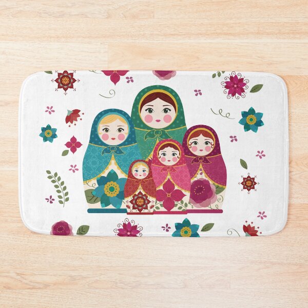 Item preview, Russian Dolls White designed and sold by StudioShine.