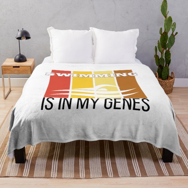 Item preview, Funny Swimmer Quote: Swimming Is In My Genes designed and sold by AmeliaStore1.