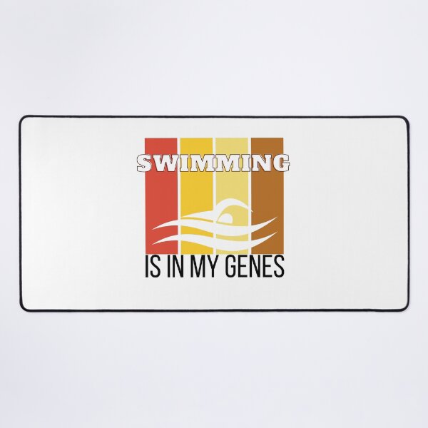 Item preview, Funny Swimmer Quote: Swimming Is In My Genes designed and sold by AmeliaStore1.