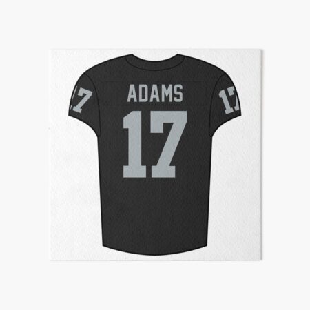 Davante Adams Home Jersey Art Board Print for Sale by