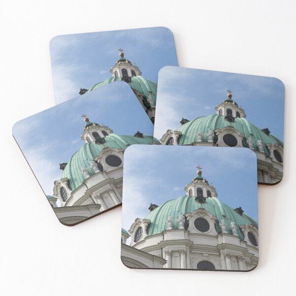 Item preview, Green Church Dome (Vienna, Austria) designed and sold by thelemmingface.