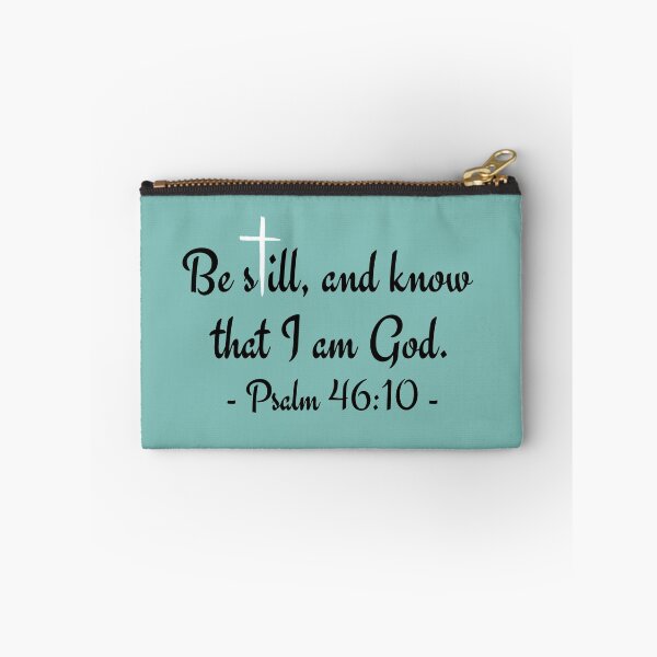 Item preview, Bible Verse Psalm 46:10 designed and sold by Nancyanna.