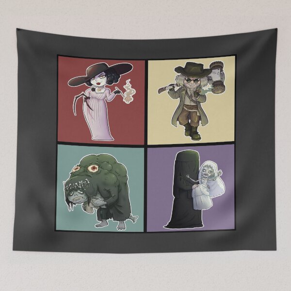 Item preview, The Four Lords Resident Evil Village designed and sold by CarysBowenArt.
