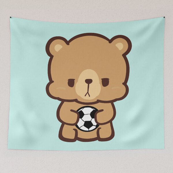 Item preview, Soccer bear designed and sold by TheBluePig.