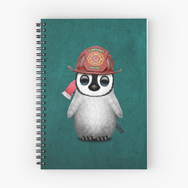 Item preview, Cute Baby Penguin Firefighter designed and sold by JeffBartels.