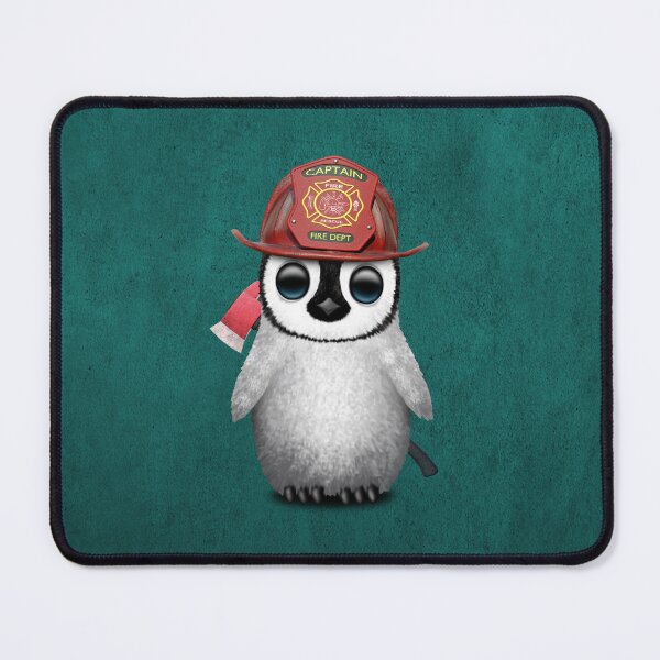 Item preview, Cute Baby Penguin Firefighter designed and sold by JeffBartels.