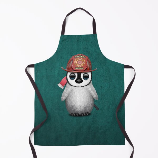 Item preview, Cute Baby Penguin Firefighter designed and sold by JeffBartels.