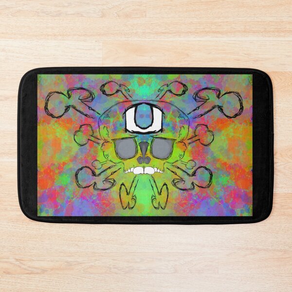 Item preview, Tye Dye Skull And Cross Bones designed and sold by eckjon.