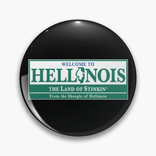 Item preview, Welcome to Hellinois designed and sold by twHistory.