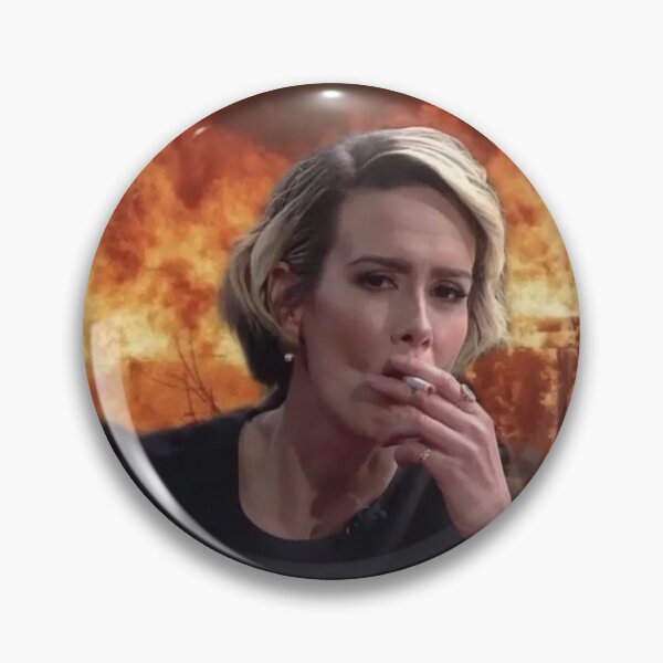 Item preview, Sarah Paulson Meme designed and sold by nataliajx.