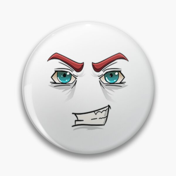 Roblox Face Pins and Buttons for Sale