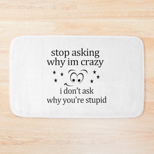 Item preview, Flamingo Stop Asking Why I'm Crazy I Don't Ask Why You're So Stupid Shirt, Funny Flamingo Shirt, Flamingo Lover Shirt, Flamingo Gift Shir designed and sold by Fadwamoustakid.