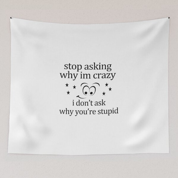 Item preview, Flamingo Stop Asking Why I'm Crazy I Don't Ask Why You're So Stupid Shirt, Funny Flamingo Shirt, Flamingo Lover Shirt, Flamingo Gift Shir designed and sold by Fadwamoustakid.