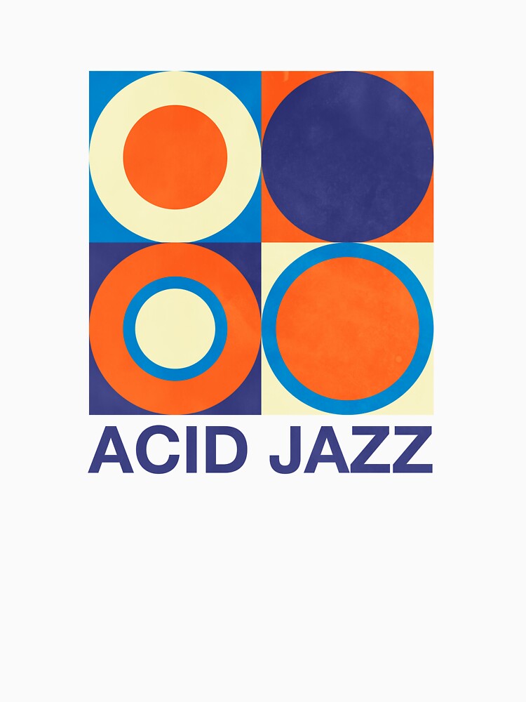 Retro Acid Jazz Vintage Essential T-Shirt for Sale by Amir Abou